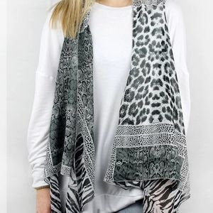 Safari Chiffon Vest